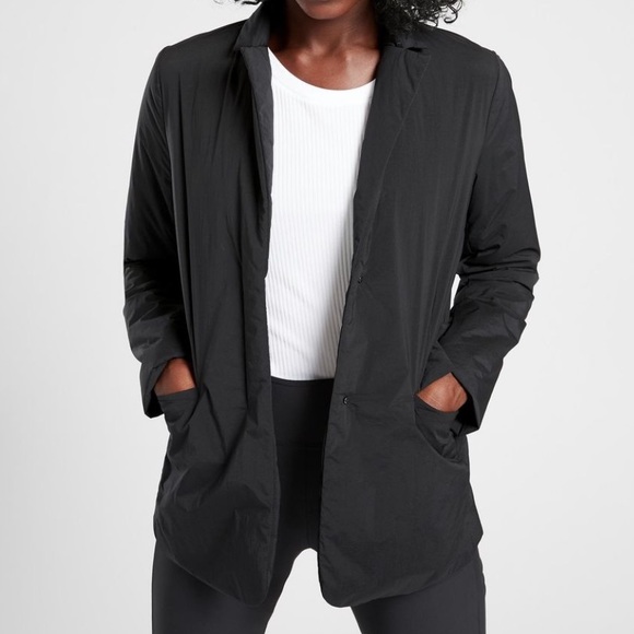 NWT Athleta Evolution Black Blazer - Picture 3 of 10